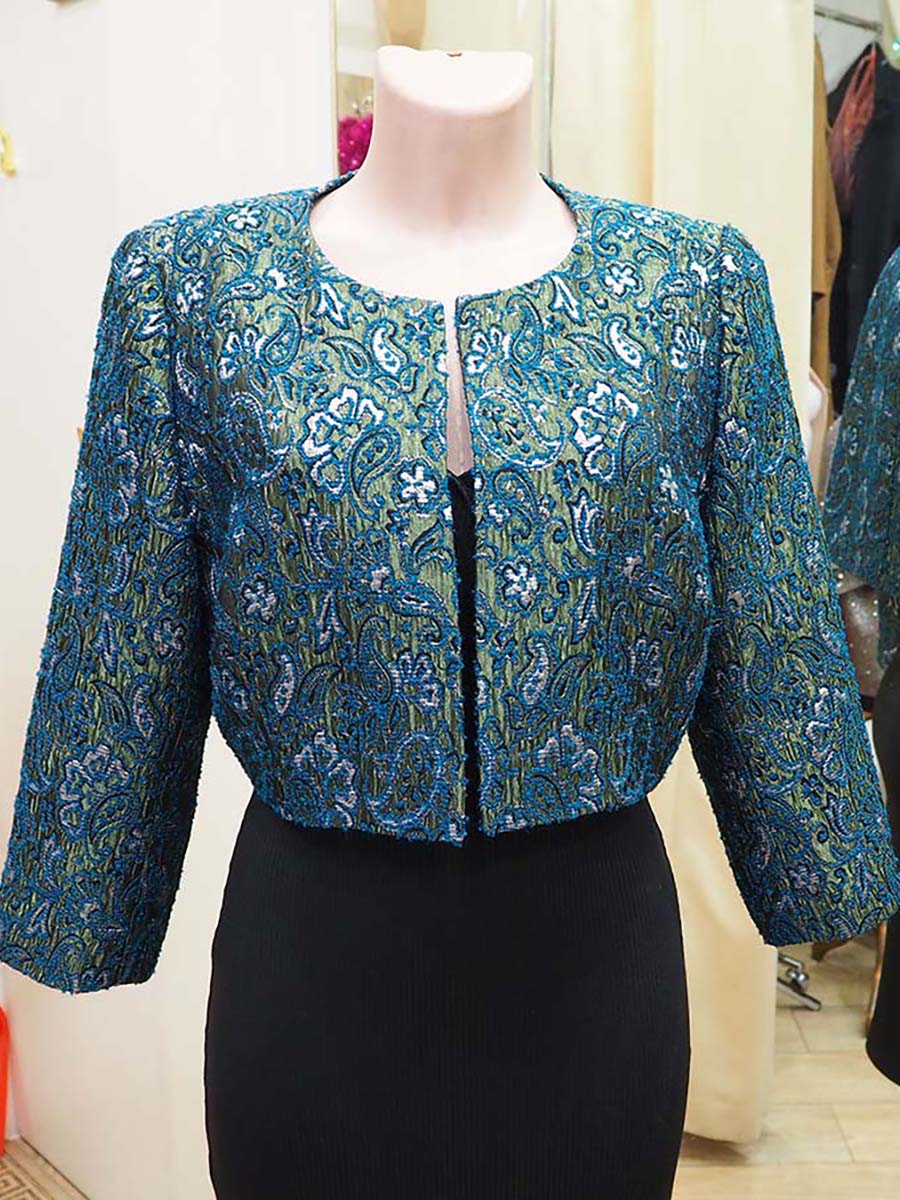 Болеро из жаккарда