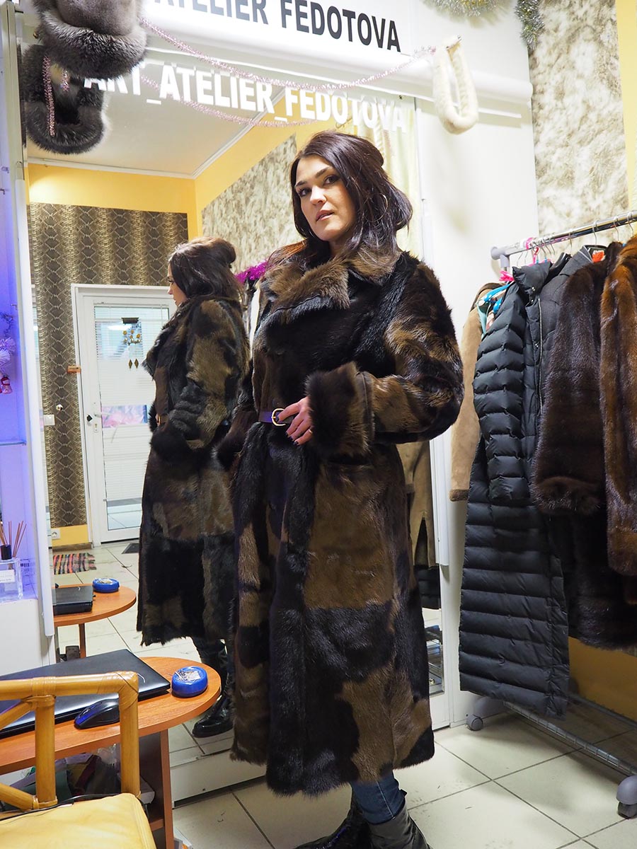 Дубленка двусторонняя