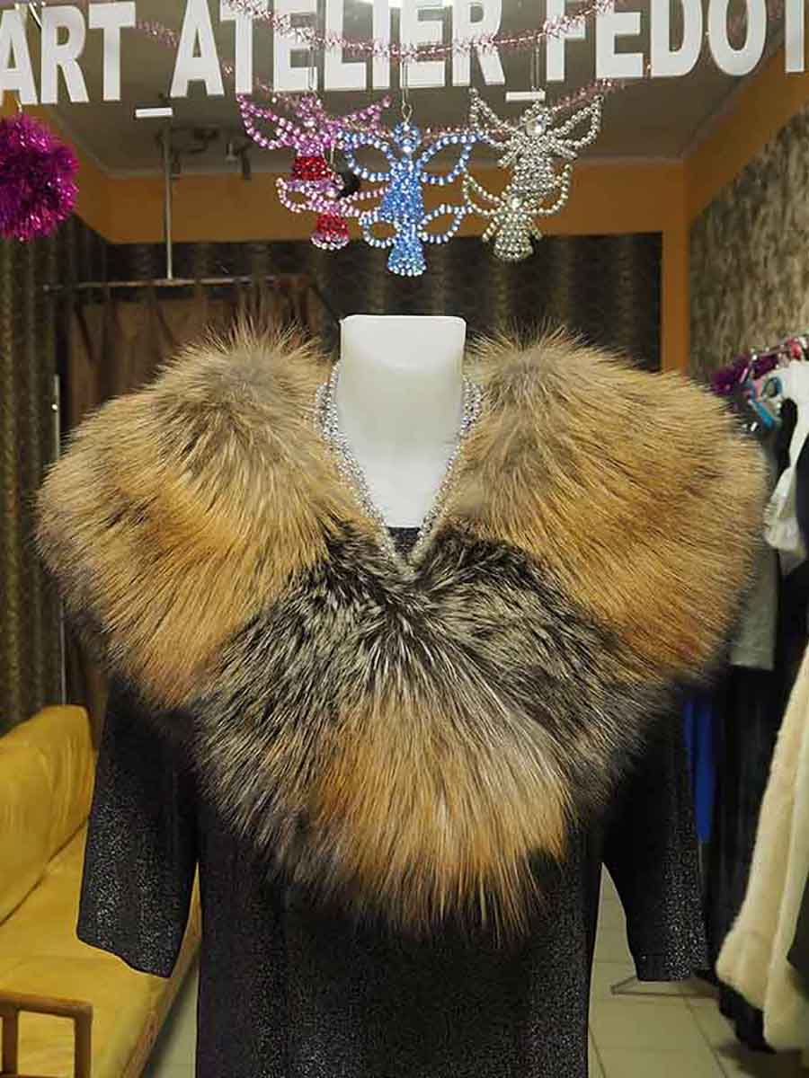 Горжетка из меха лисицы