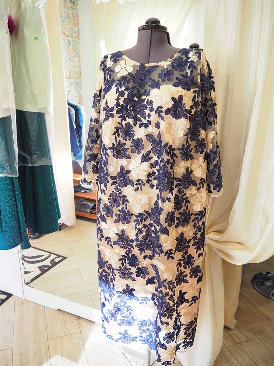 Кружевное платье