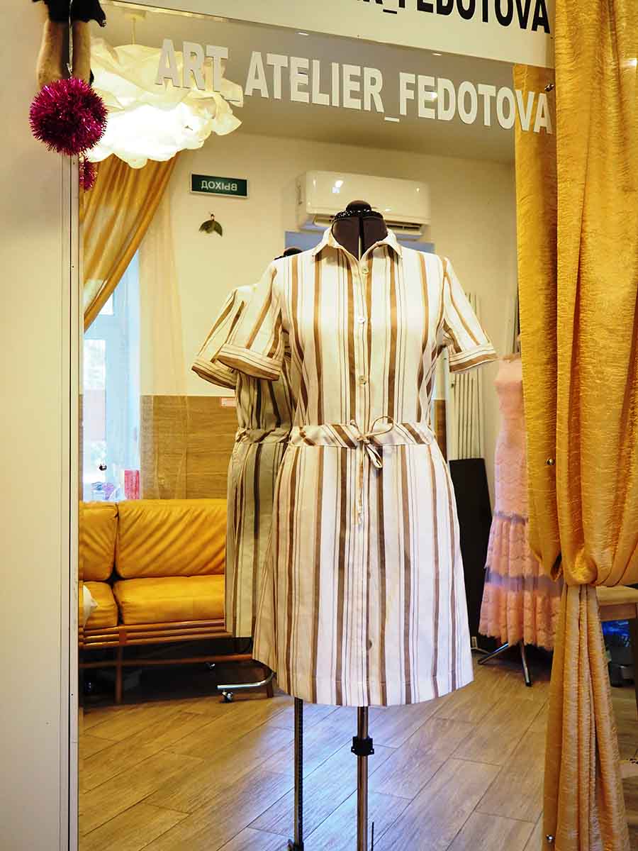 Легкое хлопковое платье