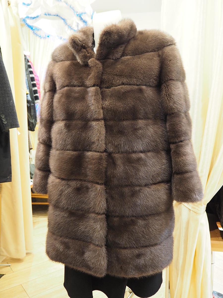 Ликвидируем потертость на норковом пальто