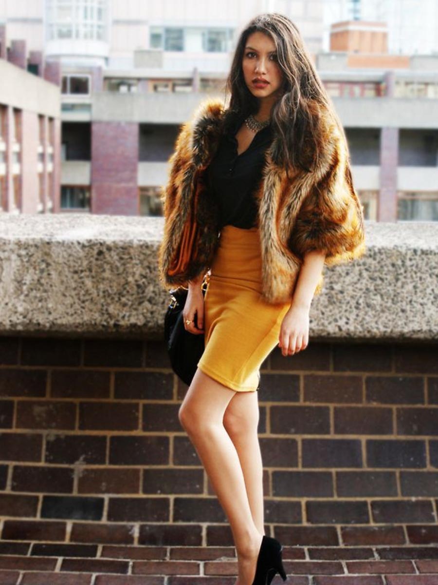 Облегающая юбка-карандаш