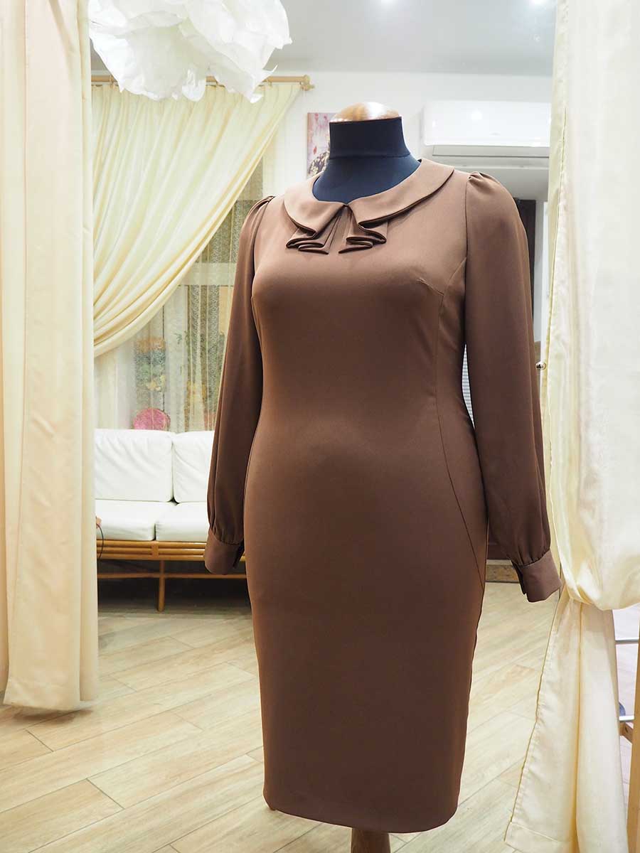 Офисное платье