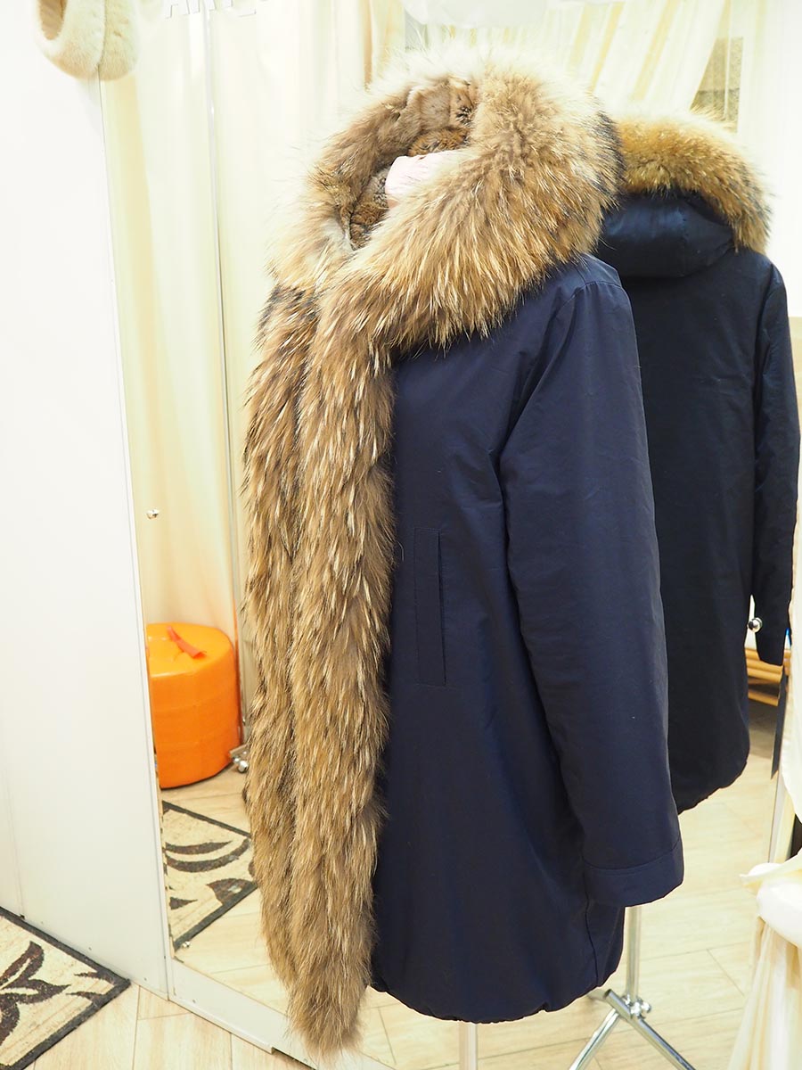 Пихора на подстежке из меха белки