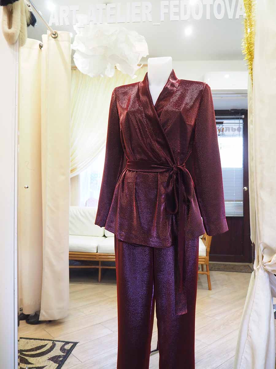 Пижамный костюм для выхода в свет