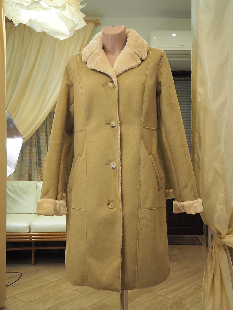 Подгонка дубленки от «Armani»