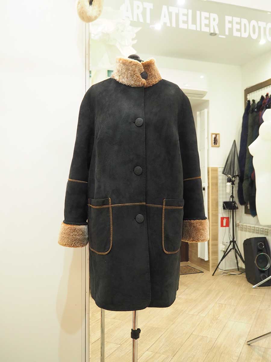 Полный перекрой дубленки