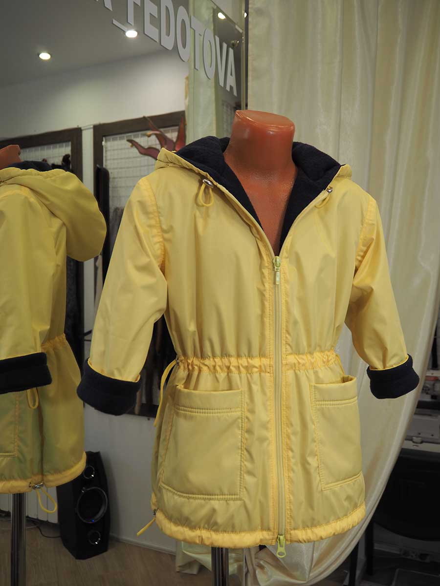 Пошив детской куртки