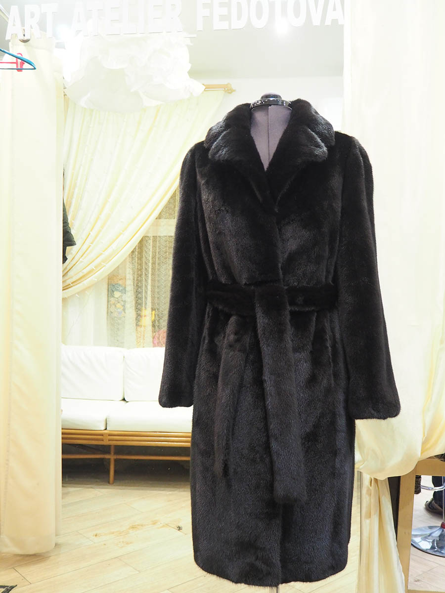 Пошив мехового пальто из скандинавской норки