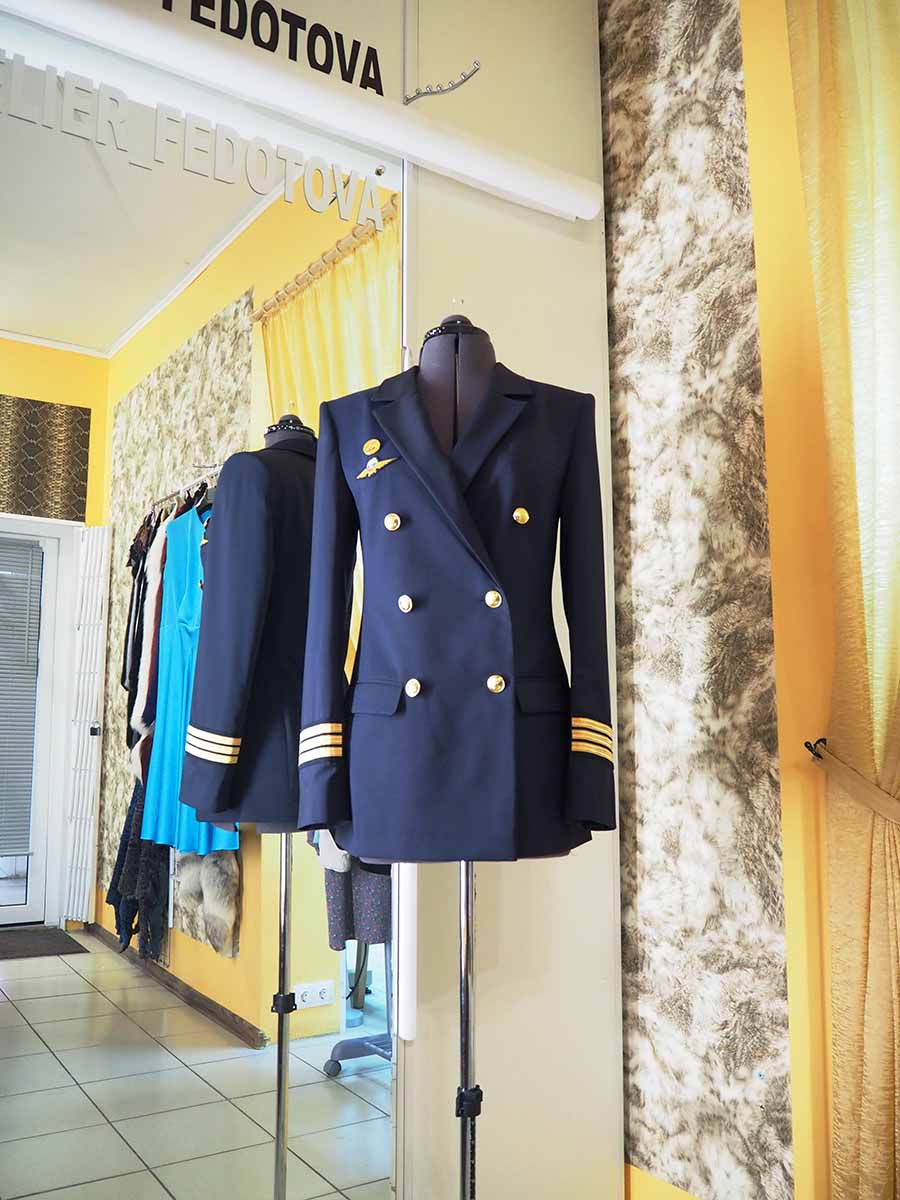 Продолжаем шить форму для покорителей неба