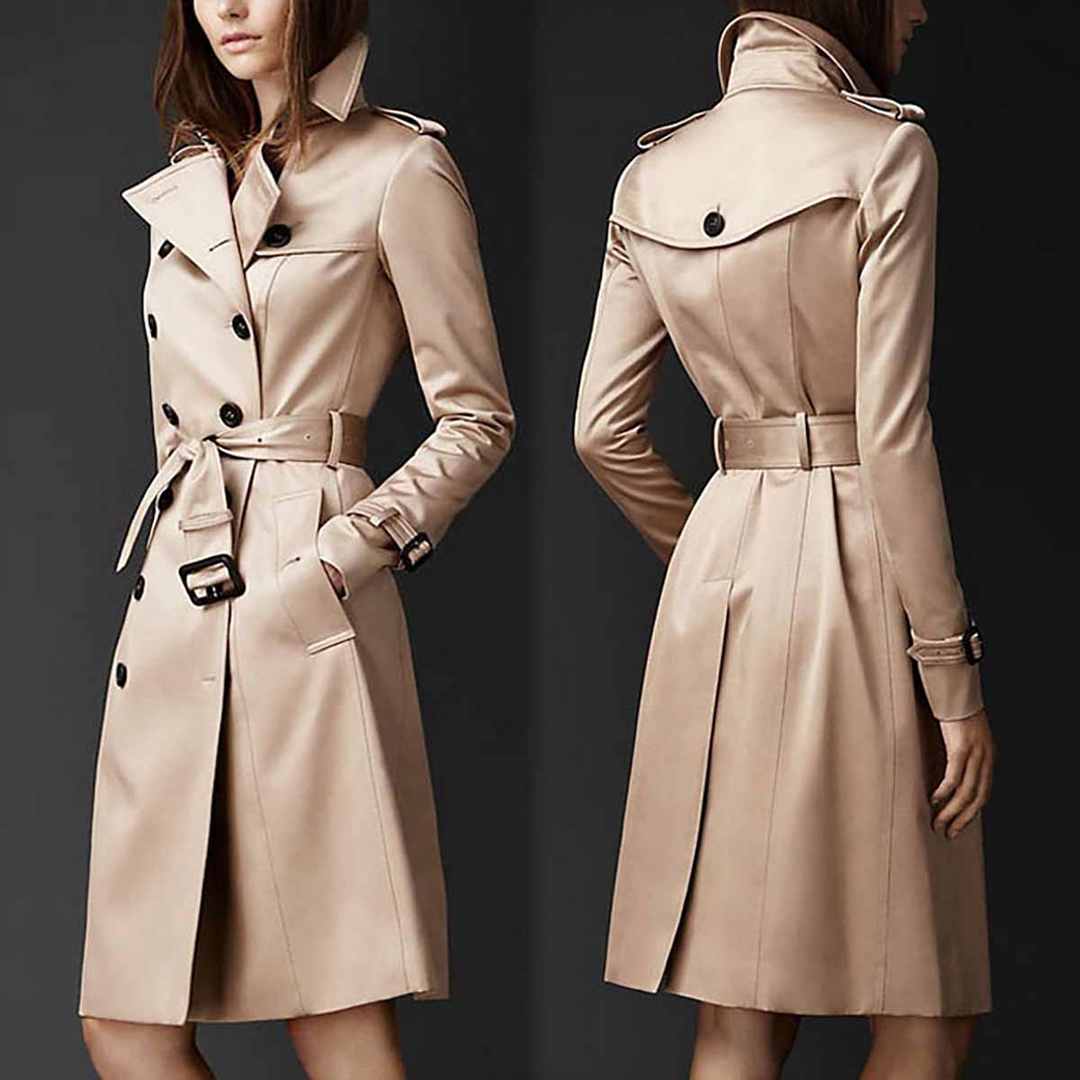 Классический плащ для межсезонья