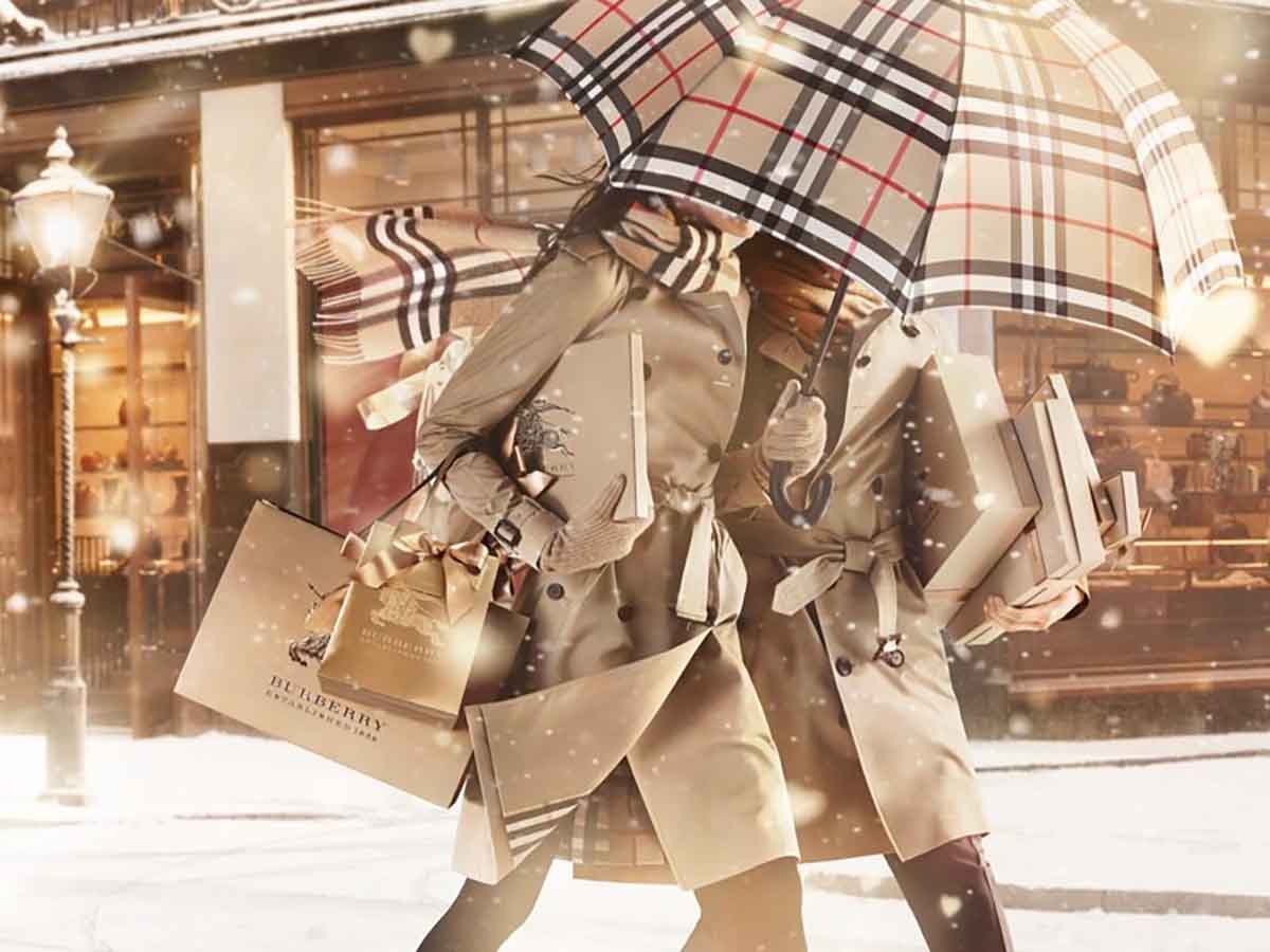 Успех Burberry